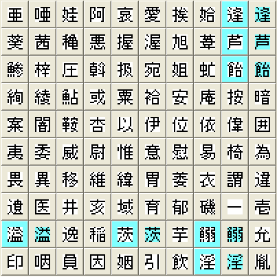 12DOT微型電脳書体　ゴシック【レターベース（11×11）】