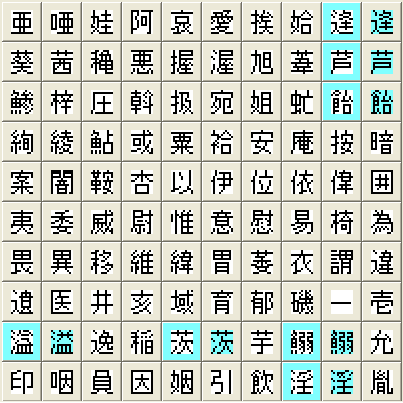 12DOT微型電脳書体　ゴシック【レターベース（11×12）】
