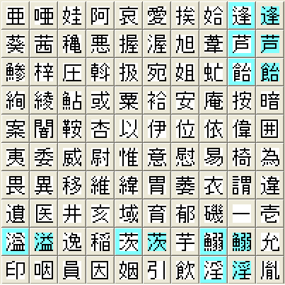 14DOT微型電脳書体　ゴシック【レターベース（13×13）】